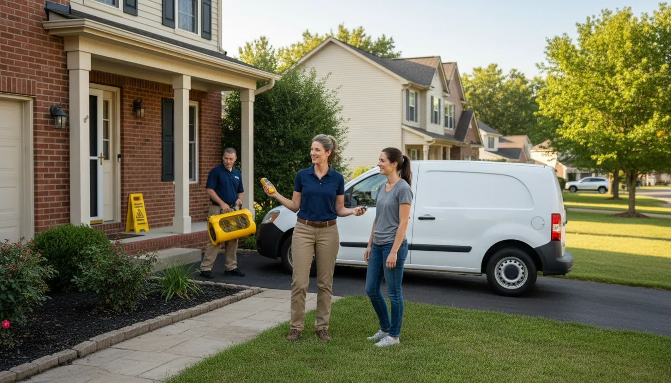 Water restoration image for Dehumidification And Cleanup Services in Boyceville, WI